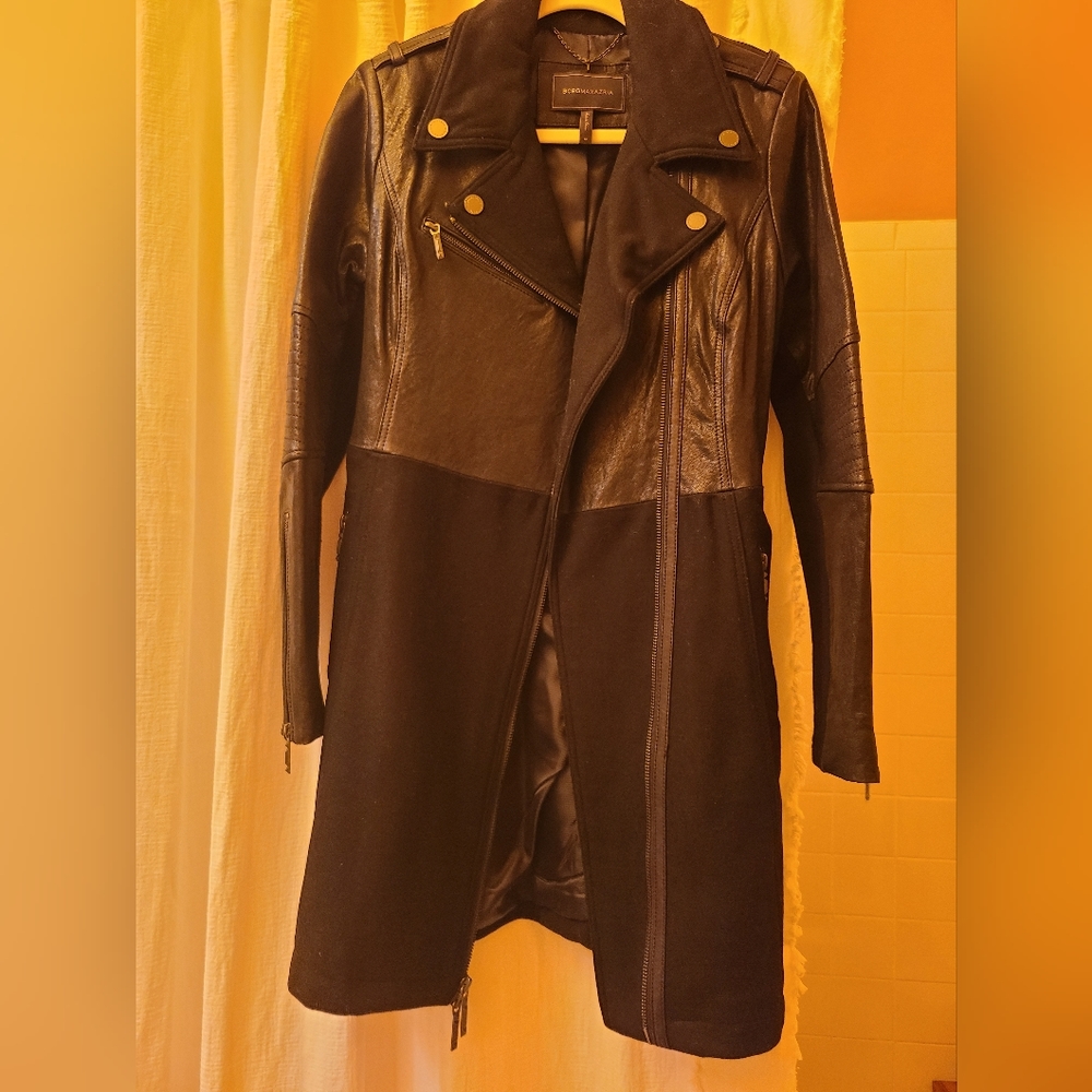 BCBG MaxAzria MOTO/COAT